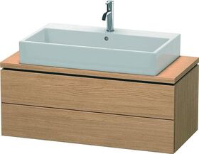 Duravit Konsolenunterschrank L-CUBE 400x1020x477mm europäische eiche