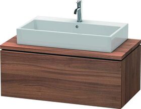 Duravit Konsolenunterschrank L-CUBE 400x1020x547mm nussbaum natur