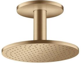 Kopfbrause 250 2jet AXOR Deckenmontage brushed bronze