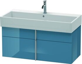 Duravit Waschtischunterbau VERO AIR 440x984x431mm stone blue hochglanz