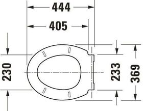 Duravit WC-Sitz mit Absenkautomatik weiß