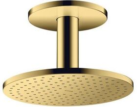 Kopfbrause 250 1jet AXOR Deckenmontage polished gold optic