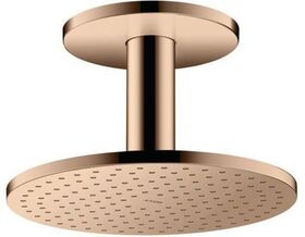 Kopfbrause 250 2jet AXOR Deckenmontage polished red gold