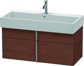 Duravit Waschtischunterbau VERO AIR 440x984x431mm amerik. nussbaum