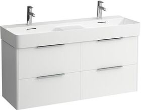 Laufen Waschtischunterbau VAL 520x1180x390mm weiß glänzend