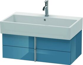 Duravit Waschtischunterbau VERO AIR 298x784x431mm stone blue hochglanz