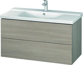 Duravit Waschtischunterbau L-CUBE 1020x481x555mm pine silver