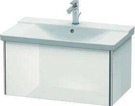 Duravit Waschtischunterbau XSQUARE 405x810x473mm weiß hochglanz