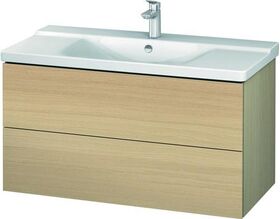 Duravit Waschtischunterbau L-CUBE 1020x481x555mm mediterrane eiche