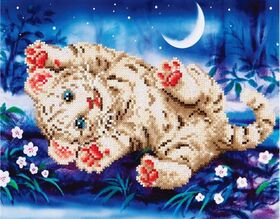 DIAMOND DOTZ Baby Tiger 35,5x27,9 cm