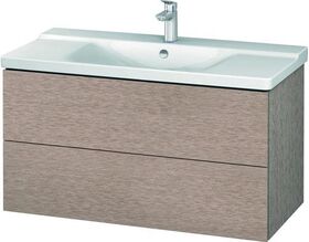 Duravit Waschtischunterbau L-CUBE 1020x481x555mm eiche kaschmir