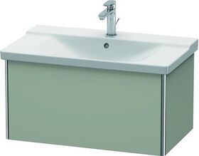 Duravit Waschtischunterbau XSQUARE 405x810x473mm taupe seidenmatt