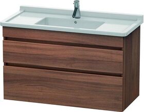 Duravit Waschtischunterbau DURASTYLE 470x1000x618mm nussbaum natur