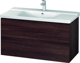 Duravit Waschtischunterbau L-CUBE 1020x481x555mm kastanie dunkel