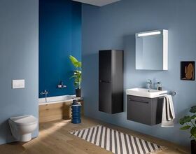 Duravit Wand-WC DURASTYLE Basic Compact 480mm, tiefspüler, rimless weiß