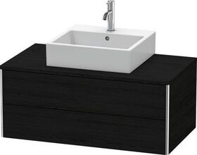 Duravit Waschtischunterbau XSQUARE 1000x400x548mm 2 Schubk we hgl ES NB Mi.