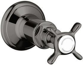 Abstellventil AXOR MONTREUX DN 15/DN 20 UP polished black chrome