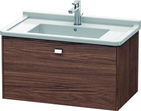 Duravit Waschtischunterbau BRIOSO Gri chrom 452x820x469mm nussbaum dunkel