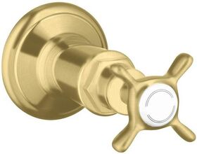 Abstellventil AXOR MONTREUX DN 15/DN 20, Unterputz brushed brass