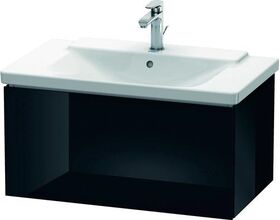 Duravit Waschtischunterbau L-CUBE 820x481x405mm schwarz hochglanz