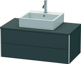 Duravit Waschtischunterbau XSQUARE 400x1000x548mm graphit matt