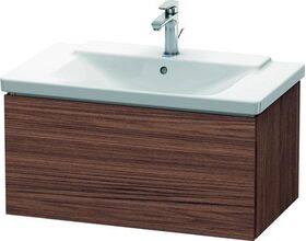 Duravit Waschtischunterbau L-CUBE 820x481x405mm nussbaum dunkel