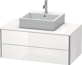 Duravit Waschtischunterbau XSQUARE 400x1000x548mm weiß hochglanz