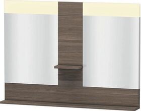 Duravit Spiegel VERO 142x1100x800mm, Beleuchtung pine terra