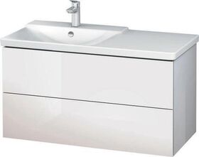 Duravit Waschtischunterbau L-CUBE 1020x481x555mm weiß hochglanz