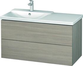 Duravit Waschtischunterbau L-CUBE 1020x481x555mm pine silver