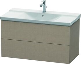 Duravit Waschtischunterbau L-CUBE 1020x481x555mm leinen