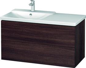 Duravit Waschtischunterbau L-CUBE 1020x481x555mm kastanie dunkel