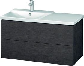 Duravit Waschtischunterbau L-CUBE 1020x481x555mm eiche dunkel gebürstet