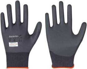 Handschuhe Solidstar Soft 1463 Gr.8 grau EN 388 PSA II 12 PA - VPE: 12