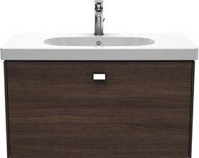 Duravit Waschtischunterbau BRIOSO Gri chrom 452x820x469mm kastanie dunkel