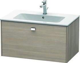 Duravit Waschtischunterbau BRIOSO Griff chrom 442x820x479mm pine silver