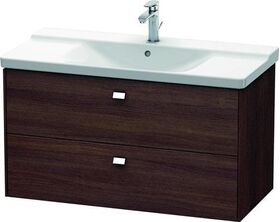 Duravit Waschtischunterbau BRIOSO Griffe chr 561x1020x479mm Kast. dunkel