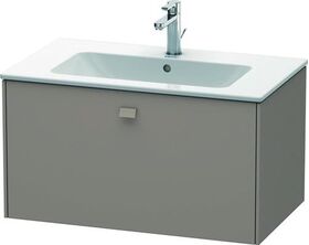 Duravit Waschtischunterbau BRIOSO Gri Frontfarbe 442x820x479mm basalt matt