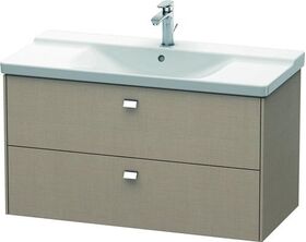 Duravit Waschtischunterbau BRIOSO Griffe chrom 561x1020x479mm leinen