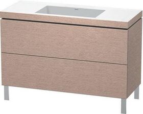 Duravit Waschtischunterbau L-CUBE m WT Vero Air 698x1200x480mm o HL Ei ka