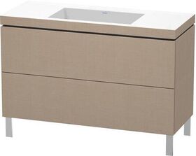 Duravit Waschtischunterbau L-CUBE m WT Vero Air 698x1200x480mm o HL leinen