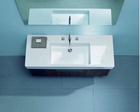 Duravit Möbelwaschtisch VERO m ÜL HLB 1250x490mm 1 Hahnloch weiß