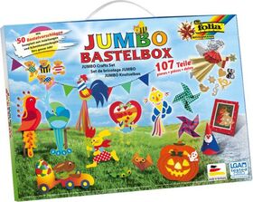 JUMBO Bastelkoffer 107 teilig