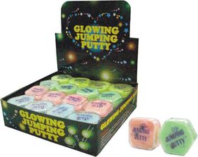 Lustige Springknete, glow in the dark