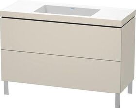 Duravit Waschtischunterbau L-CUBE m WT Vero Air 698x1200x480mm o HL ta sma