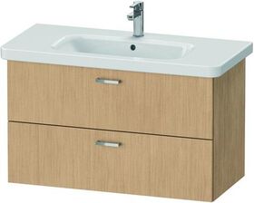 Duravit Waschtischunterbau XBASE 2 Schubkästen 560x930x448mm eiche natur