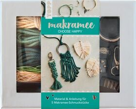 Makramee-Schmuckset Happy