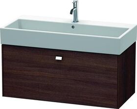 Duravit Waschtischunterbau BRIOSO Gri chrom 442x984x459mm kastanie dunkel