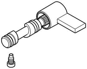 Grohe Mischwelle und Hebel chrom