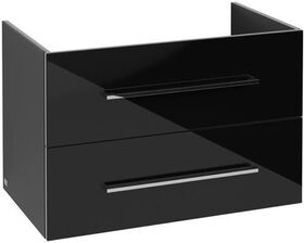 V&B Waschtischunterschrank AVENTO 780x514x452mm Crystal Black